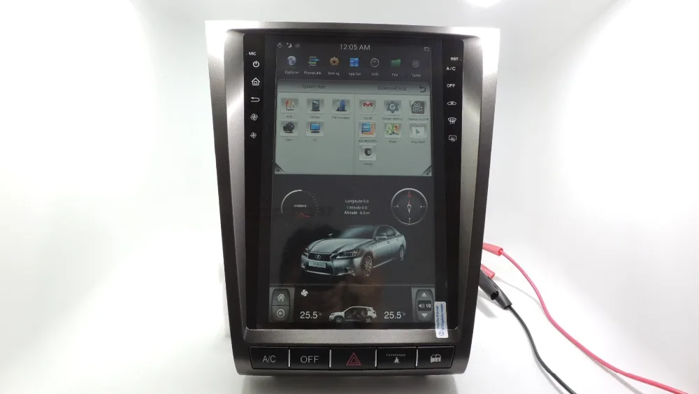 Cheap "YOKOTRON" 11.8" Telsa Touch Android 6.0 Car Radio Player for Lexus GS300 GS460  2004-2011+GPS+Free Rear Camera+Free ship Russia 3