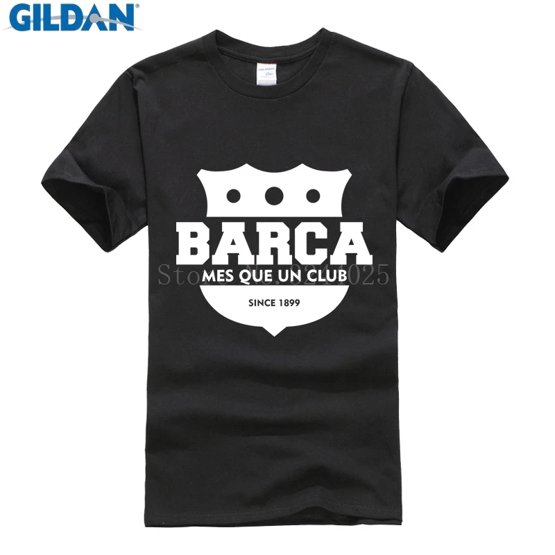 Gildan Men Tshirt Fashion Summer Style Short Sleeve Ringer Letter Casual T-Shirt Barca 3xl T Shirt | Мужская одежда
