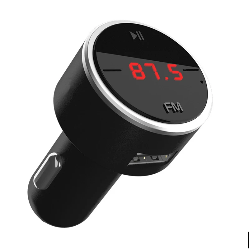 

Wireless Car Kit Bluetooth FM Transmitter,Handsfree Call , Car MP3 Player with Dual USB Charger Radio Adapter