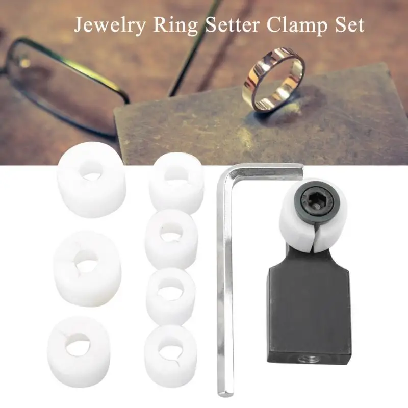 

Jewelry Ring Processing Tool Setter Clamp Channel Diamond Stone Setting Tool Kit Sieraden Ring Verwerking Jewelry Tools jeweler