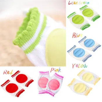 

NEW Baby Crawling Knee Pads Leg Warmer Safety Anti-slip Walking Leg Elbow Protector rose