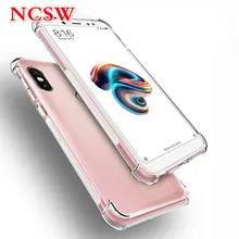 

For Xiaomi Redmi S2 4X Case 5S/5C 6X Mix2 Max2 Silicon Shockproof Soft Transparent TPU Case Redmi 6Pro 6A 3S Note4 4A 4 Note5A