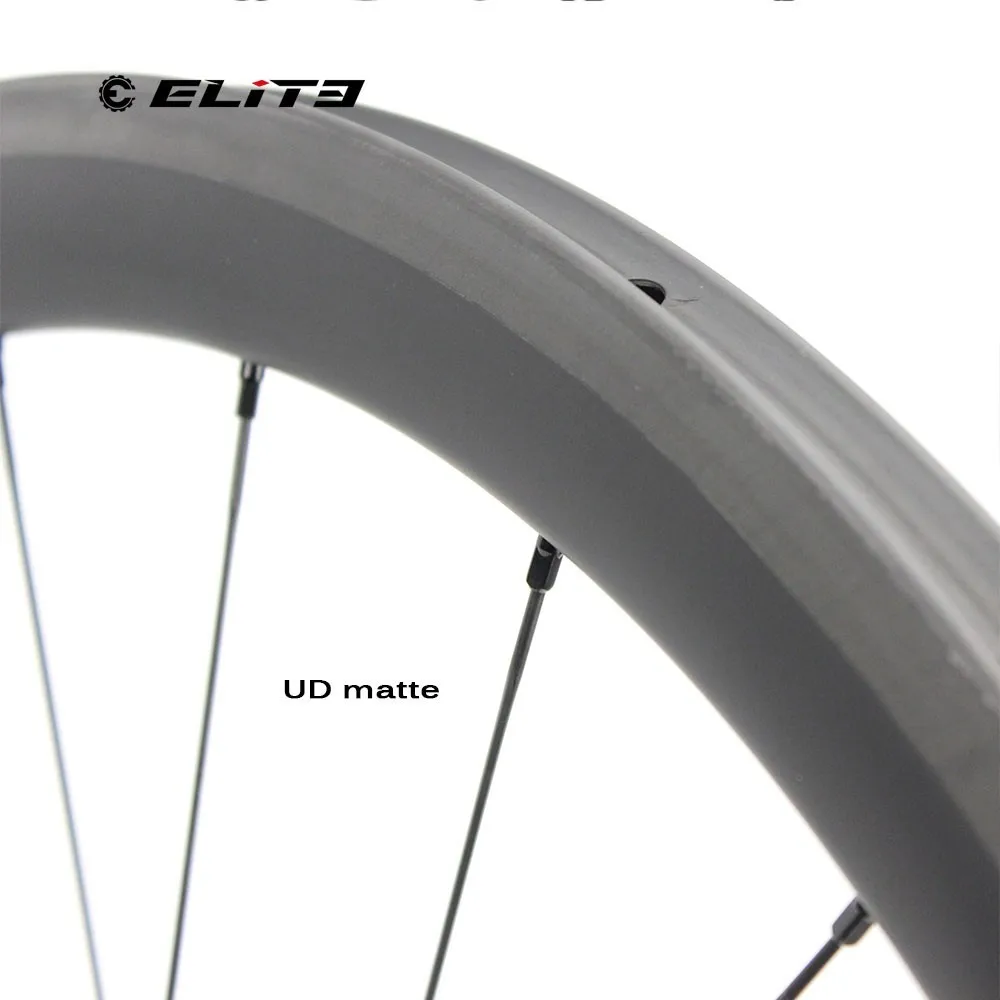 ELITEWHEELS 700C шоссейный велосипед трубчатая колёса углеродное волокно Велосипедное
