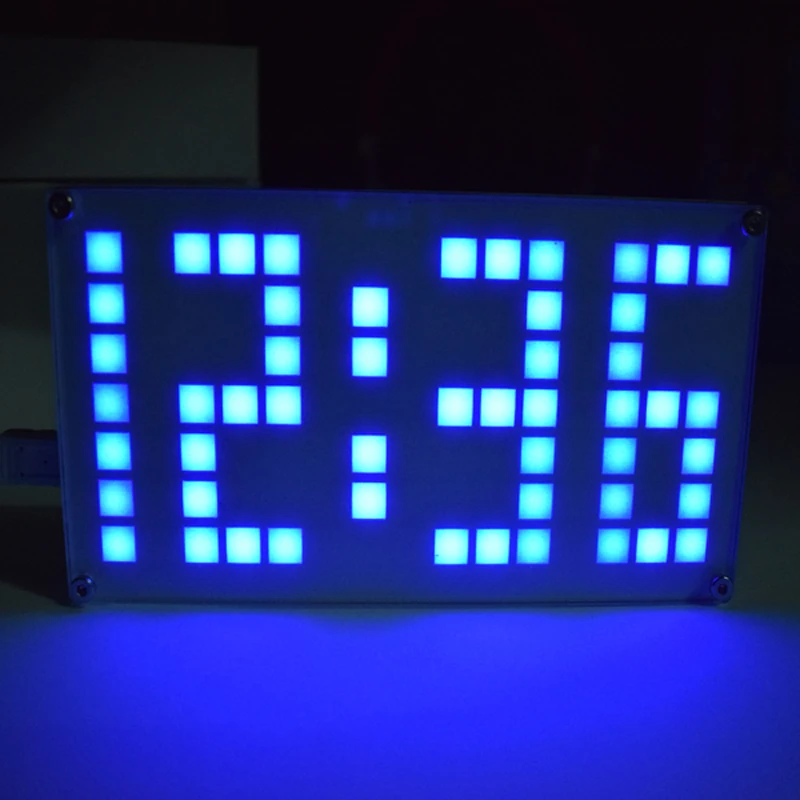 1 шт. DIY DS3231 сенсорный ключ управления яркость Регулируемый большой размер точка