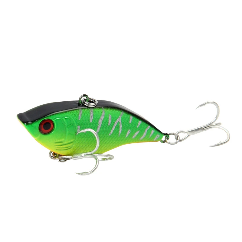 

2019 Hot Sale Sinking Vib Lure 14.5g/50mm 3D Simulation Fishing Eyes Artificial Hard Bait Fishing Crankbait winter ice fishing