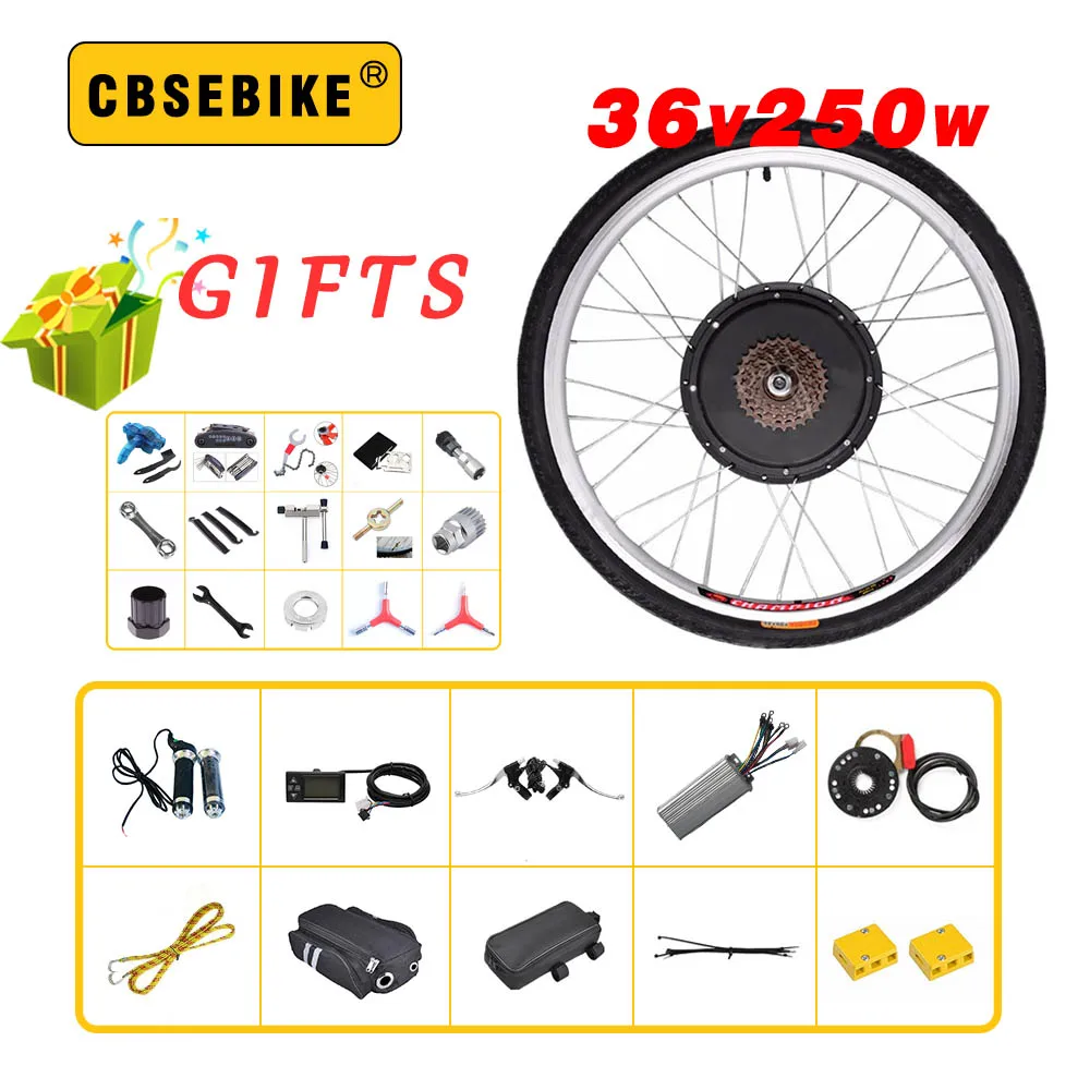

Factory Direct OEM High Speed Torque ebike Kit 36v250w torque sensor Rear Wheel Hub Motor 36 Volt LCD Ebike Conversion Kits