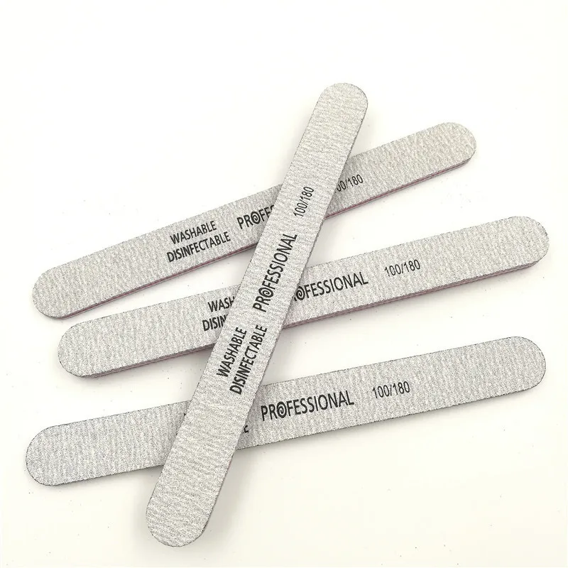 

5Pcs/Lot Nail File 100/180 Sanding Buffer Block Pedicure Manicure Buffing Polish Beauty Tools Professional Nail Files