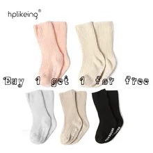 

Hplikeing Thick cotton Baby Socks Winter knitting Newborn knitting Baby Boys Girls Cute solid color Non-Slip Toddler Socks 0-2T