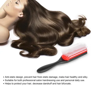 

Hair Scalp Massage Hair Brush Anti-static Comb Soft Handle Hairbrush Girl Hair Beauty Care Tool Styling Comb