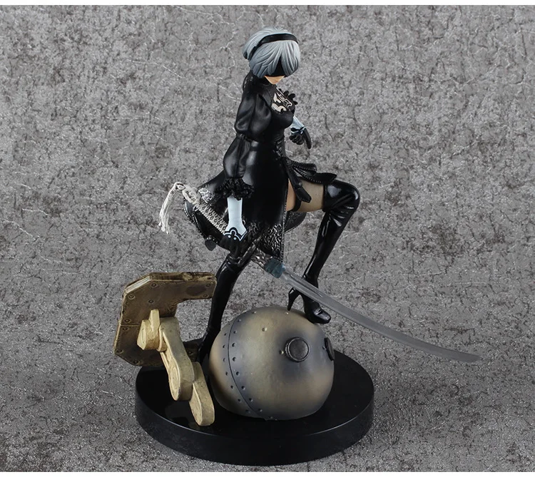 Фигурка героя игры из аниме NieR Automata YoRHa No.2 тип B 2B / No.9 Тип S 9S ПВХ NieR: коллекционные