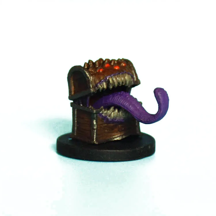 

Die Casting Coast Wizards Dragons And Dungeons Dnd Board Role-playing Games Model Simulations Mimic Monster Treasure Box
