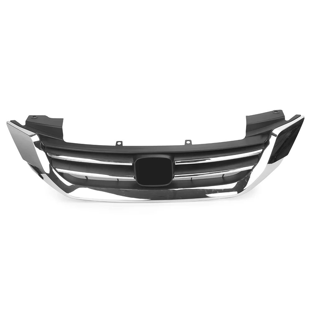 Передняя решетка верхняя для Honda 2013 2014 Accord хром АБС пластик автомобильные
