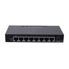8-Порты и разъёмы гигабитный коммутатор концентратор Lan 10/100/1000 Мбит/с полный дуплекс Gigabit Ethernet Настольный сетевой переключатель(штепсельная вилка стандарта США