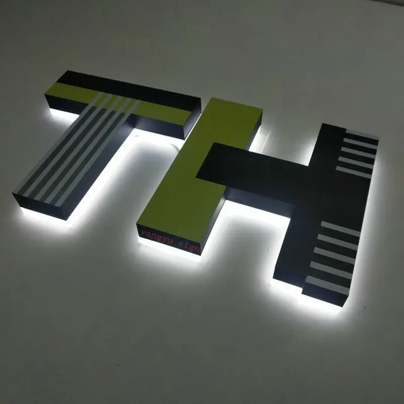 US $300.00 Factory 3d led illuminated letters alphabet backlit letters for advertising signages