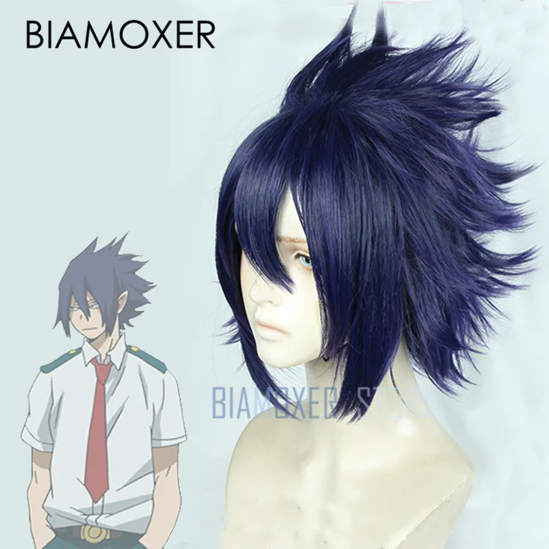 

Biamoxer My Hero Academia 3 Tamaki Amajiki Cosplay Wigs Boku no Hero Academia 3rd Season Short Straight Anime Synthetic Hair