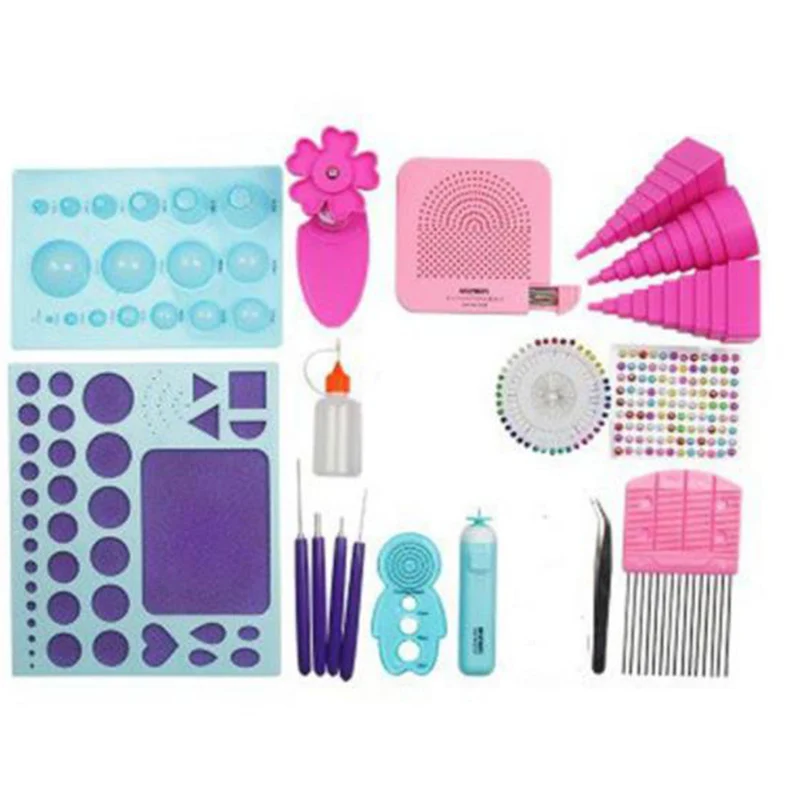 

15/17pcs Pack Quilling Paper Tools Kit Beginners Paper Quilling DIY Tool Set