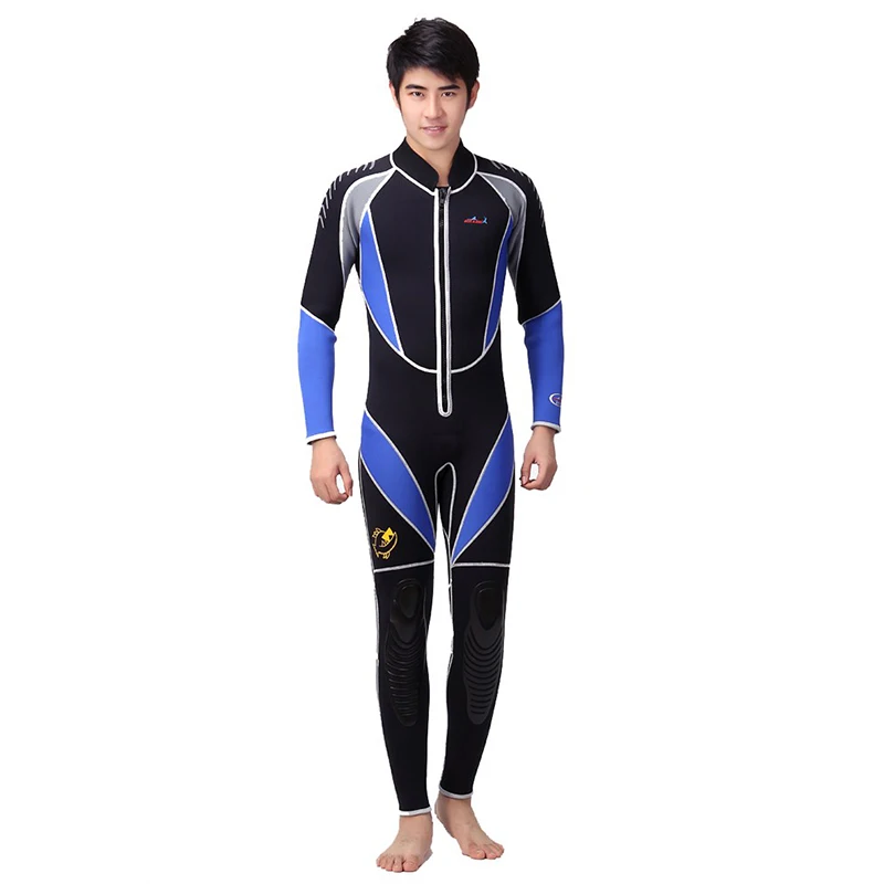 

Dive&Sail Men Neoprene 3Mm Scuba Dive Wet Suit Lovers Wetsuit Equipment Snorkeling Jumpsuit One Piece Long Sleeved Triathlon S