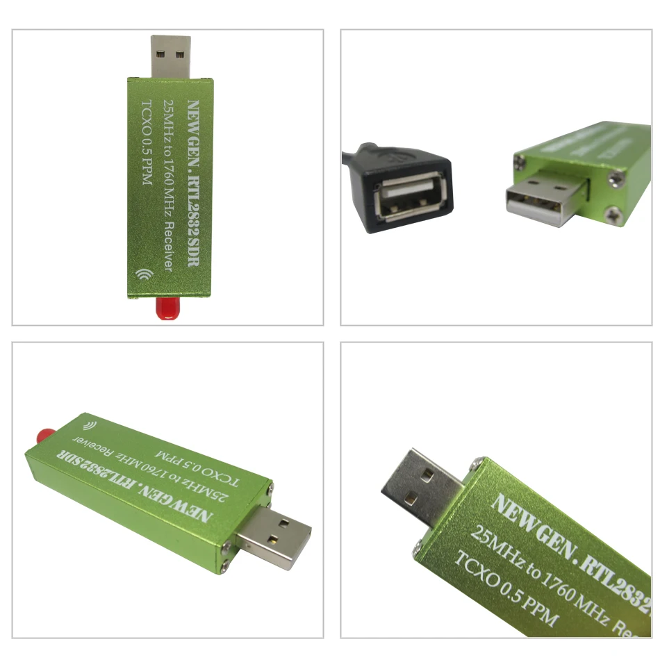 USB2.0 SDR S300U 0.5PPM TCXO RTL2832U ТВ тюнер Палка AM FM NFM DSB LSB SW программное обеспечение