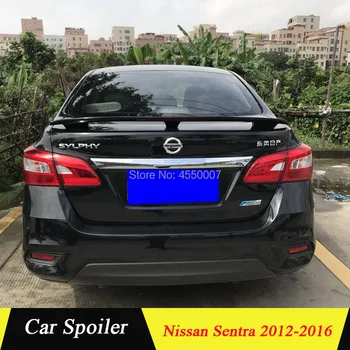 

for nissan sentra spoiler 2012 2013 2014 2015 2016 High Quality ABS Material for nissan sentra spoiler