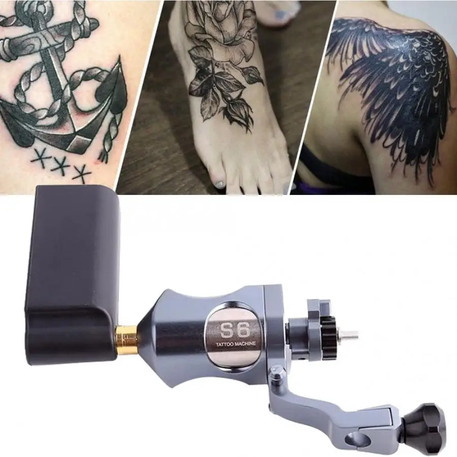 

New Wireless Mini Tattoo Power Supply For Tattoo Machine With RCA Connection Tattoo Permanent Make Up Machine Equipment