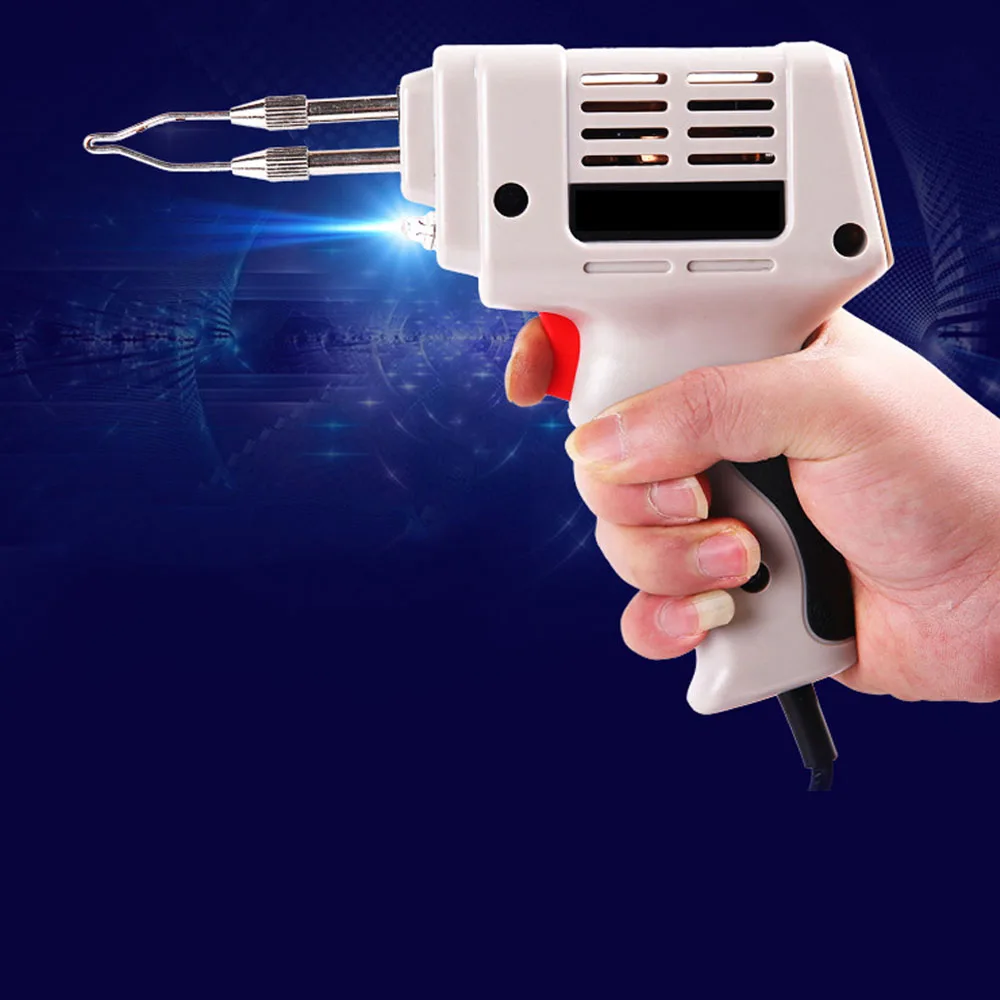 

FORGELO 220V 100W Electrical Soldering Iron Guns Fast Electric Welding Torch Tool Fast Welding Torch Set