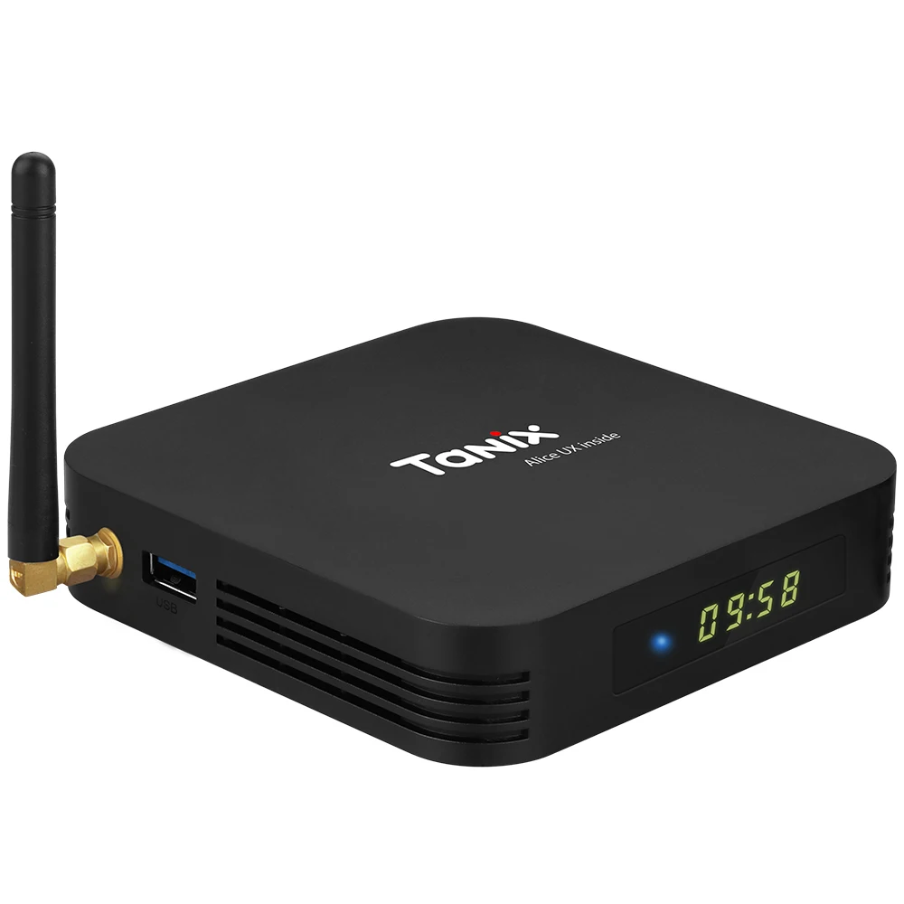Tanix TX6 Android 9 0 ТВ приставка Allwinner H6 4 Гб DDR3 + 32 ГБ EMMC 2 ГГц 5 8 ггц WiFi BT5.0 телеприставка