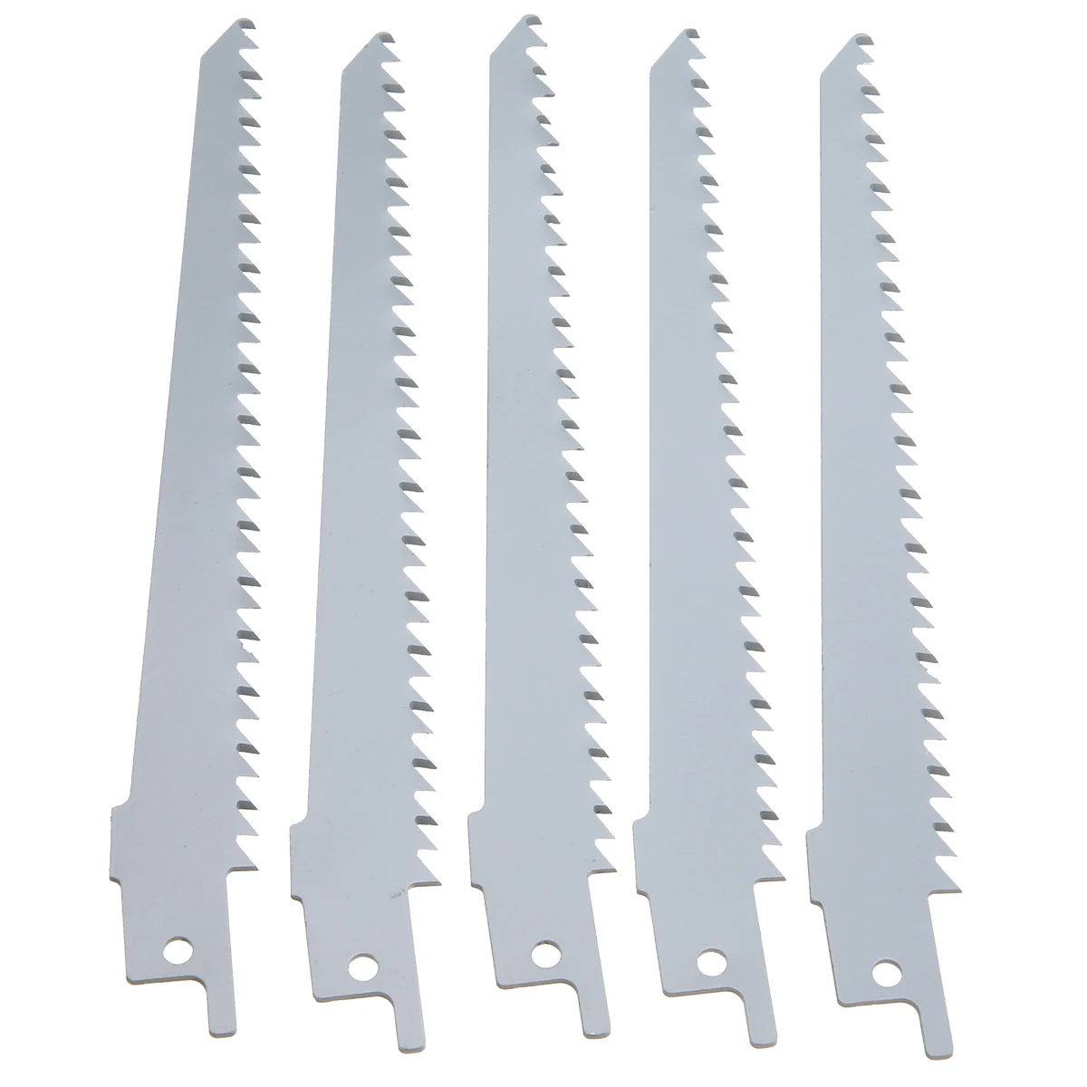 5 Pieces Reciprocating Saw Blades 6" 150mm Extra Sharp HCS