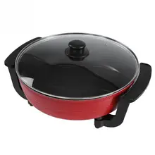 220V 1400W китайский Стиль Алюминий горячий горшок 32 см 5L Кухня суповая кастрюля посуда для индукции Плита Пособия по кулинарии горшок высокого качества