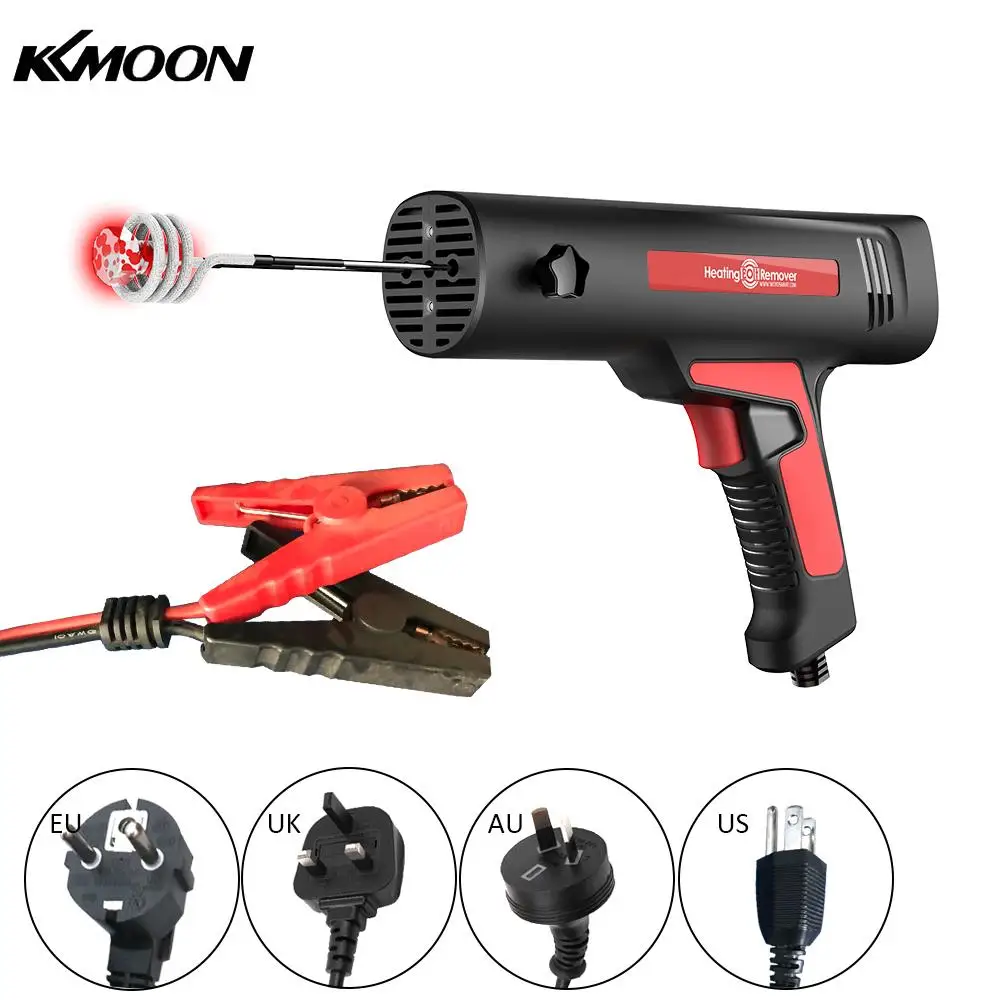 Magnetic Induction Heater UK Hand?Held Electromagnetic Induction Heater 1200W Flameless Rusty Screw Bolts Heating Removel Tool 