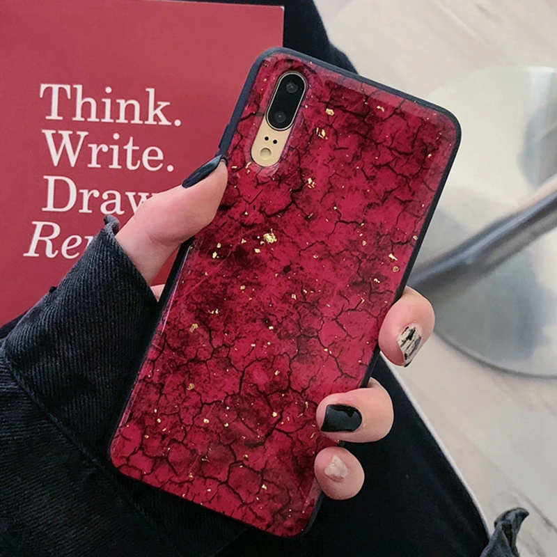Чехол с золотой фольгой пчела для Huawei Mate 20 Pro P20 Lite чехол 10 Nova 3i P10 Honor 9 P Smart Plus мягкие