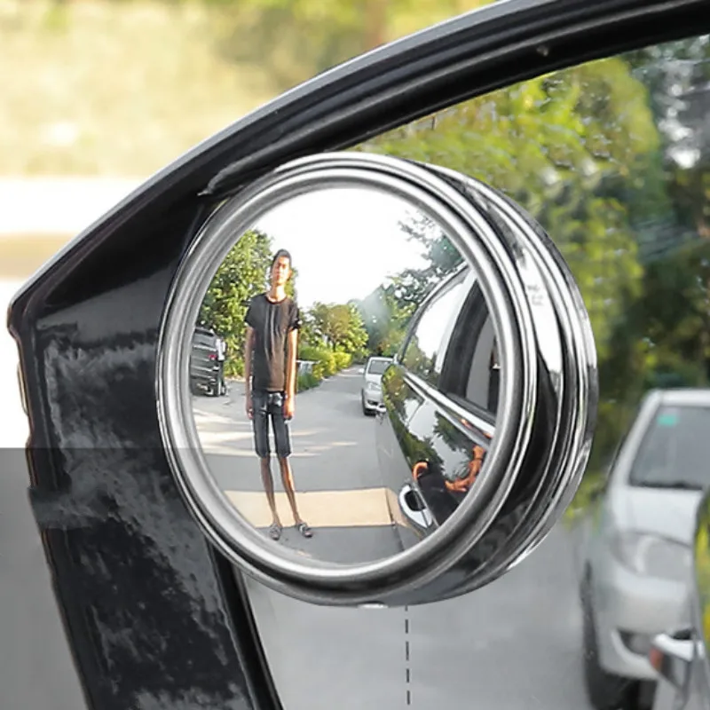 

1 pcs Car 360 Wide Angle Round Convex Mirror Vehicle Side Blindspot Blind Spot Mirror Wide Rear View Mirror Small Round Mirror