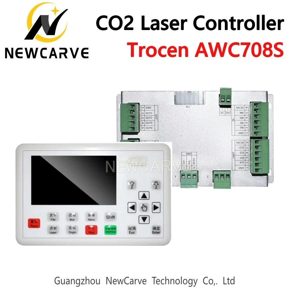 Лазерный контроллер для лазерной фотосъемки Trocen AWC708S CO2|Контроллер с ЧПУ| |