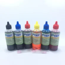 YOTAT 100 мл пополнения чернилами совместимый для epson t0771 T0781 T0791 T0801 T0811 T0821 T0811N T0821N T0851 T0851N T0981