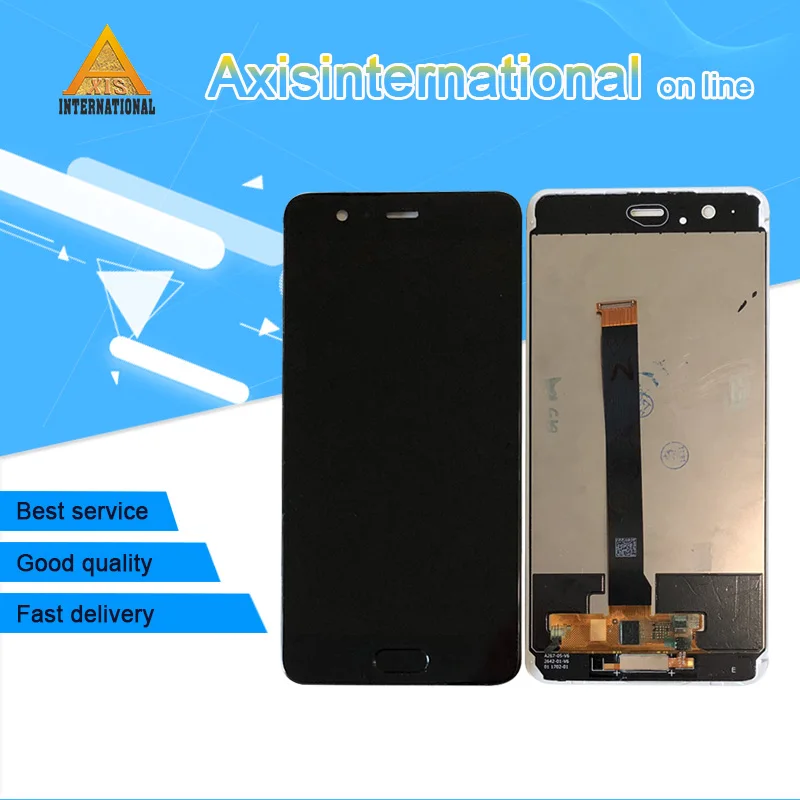 Axisinternational для 5 &quotHuawei P10 Plus ЖК дисплей экран + сенсорный дигитайзер рамка VKY L09
