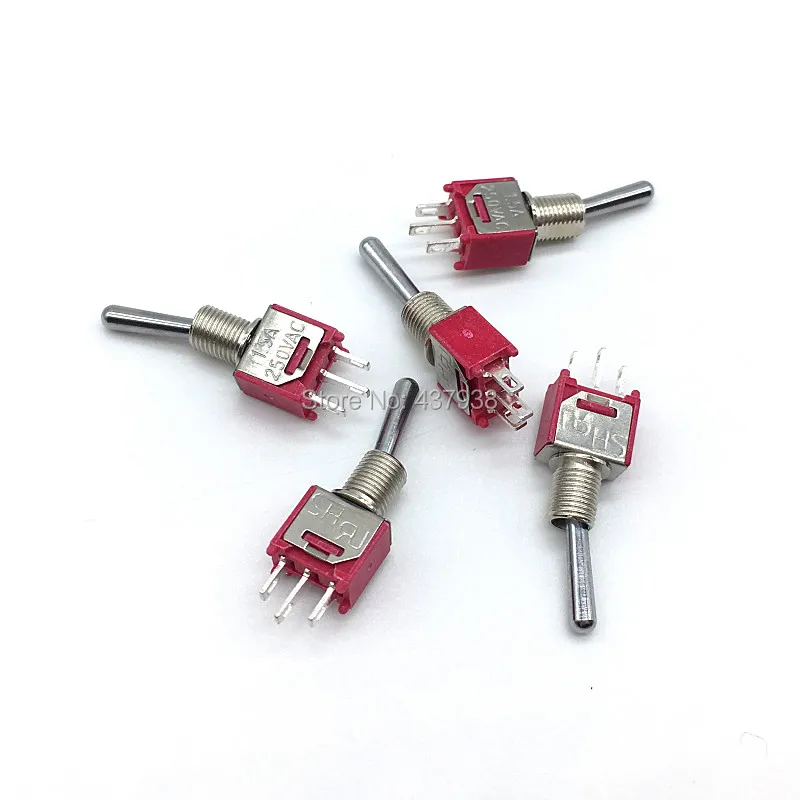 Высококачественный 5 шт. SH TS 4 3Pin ON поддерживаемый 2 позиционный SPDT мм крепление на