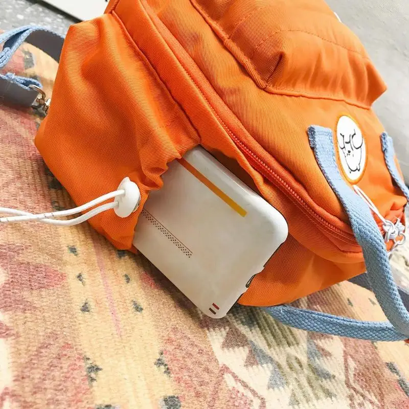 Милый узор Водонепроницаемый женский рюкзак на плечо школьные сумки Мини Размер Рюкзак Однотонный женский