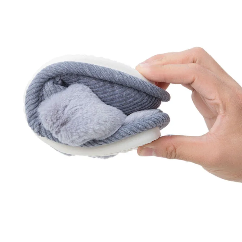 XIAOMI One Cloud Cotton Slippers Soft-Velvet Women Indoor Flats Shoes Winter Lady Warm Cotton Slipper Home Bathroom Accessories XIAOMI One Cloud Cotton Slippers Soft-Velvet Women Indoor Flats Shoes Winter Lady Warm Cotton Slipper Home Bathroom Accessories