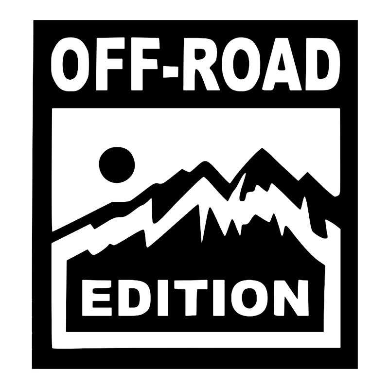 

16*15cm Off Road Edition Funny Car Sticker And Decal Vinyl Auto Car Stickers JDM Modern Decal