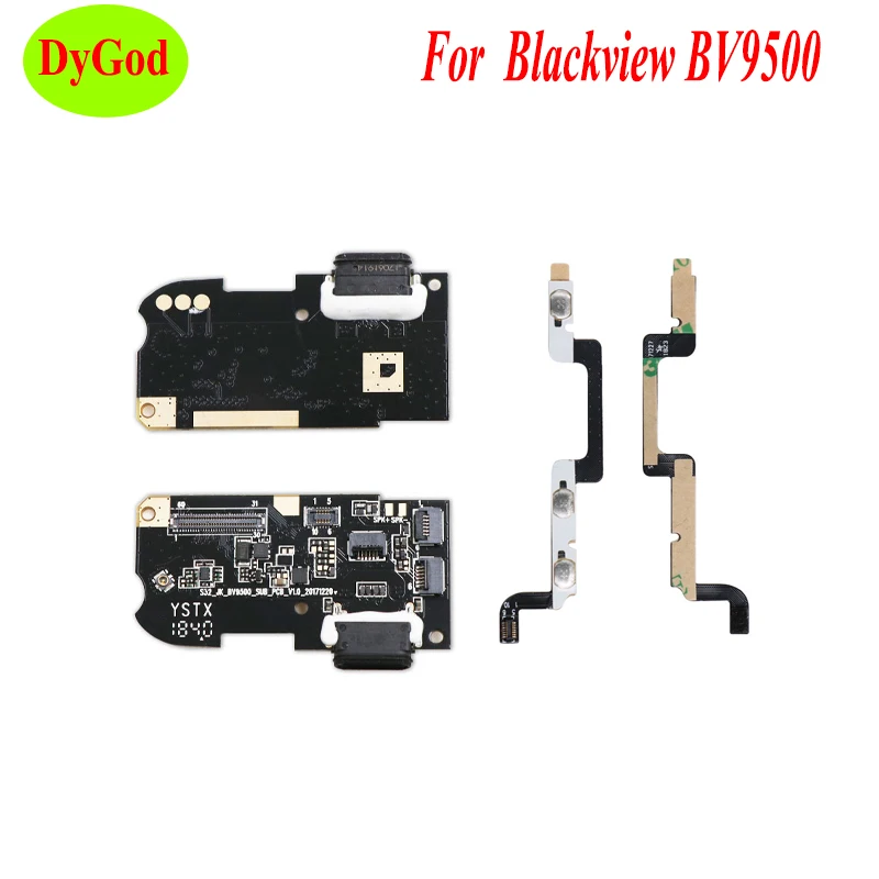 Для Blackview BV9500 Pro USB разъем плата для зарядки гибкий кабель боковой кнопки питания +
