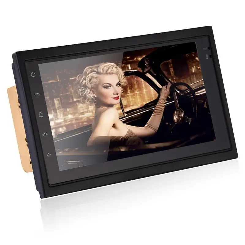 Top Ultra-thin ultra-light 7 inch 2DIN universal Android 6.0 car multimedia WIFI player GPS navigator HD reversing video 4