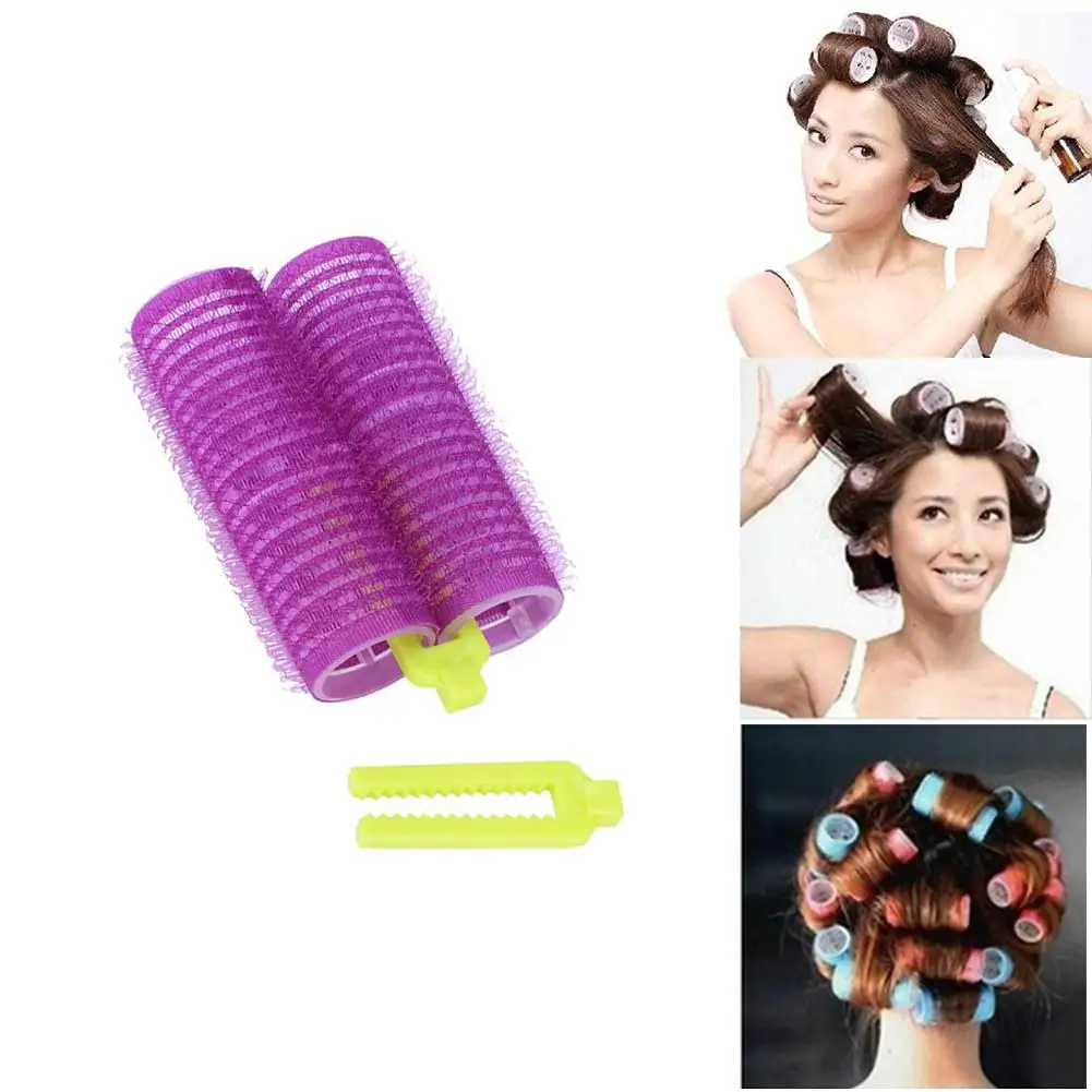 

BellyLady Hairdressing DIY Magic Self-Adhesive Hair Rollers Styling Roller Curler Beauty Tool