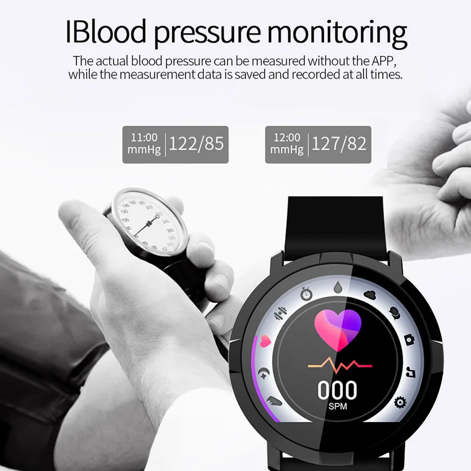 COLMI CM29 Smart Watch Men Big Screen Bluetooth Women Fashion Waterproof Electronics Sport Tracker Heart Rate Wearable Devices