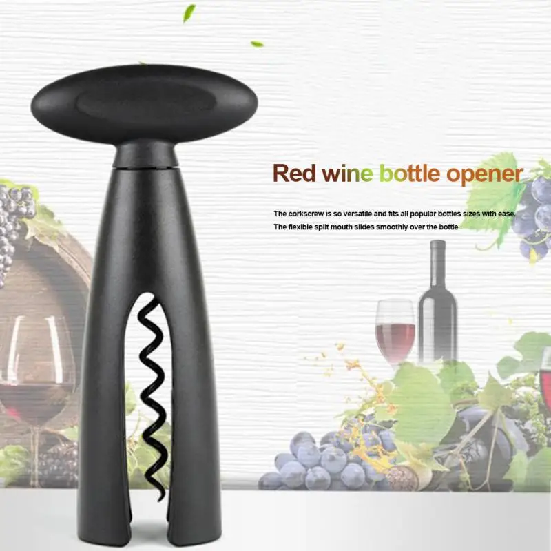 

New Arrival Rotate Wine Gift Party Supplies Corkscrew Dull Polished Manual Bottle Opener High Quality