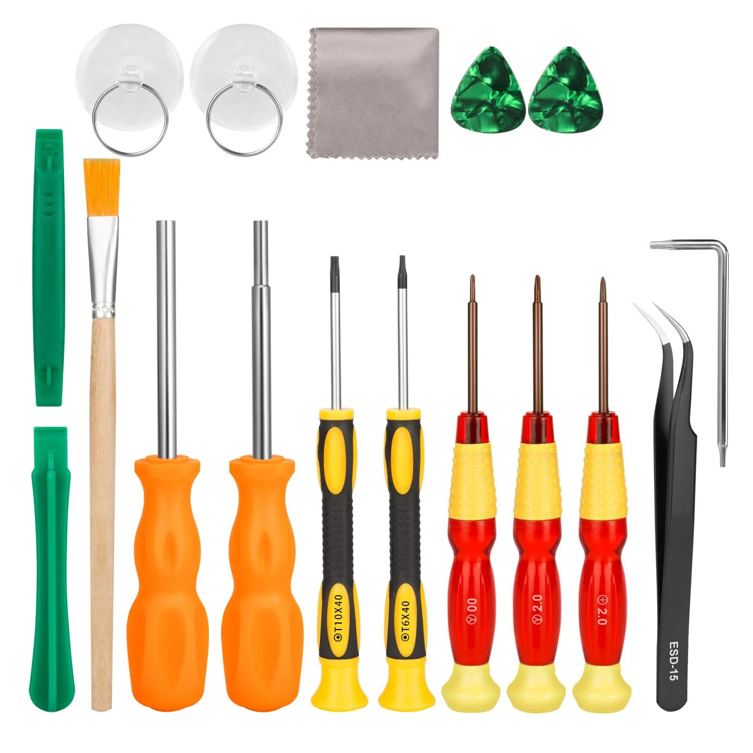 

17 In1 Professional Full Security Screwdriver Game Bit Repair Tool Kit For Nintendo Switch/Joycon, New 3Ds And Nintendo Wii/Ne