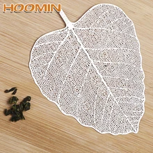 HOOMIN Leaf Tea Filter Multi-function Stainless Steel Hollow Filter Kitchen Tools Teaware Bookmark