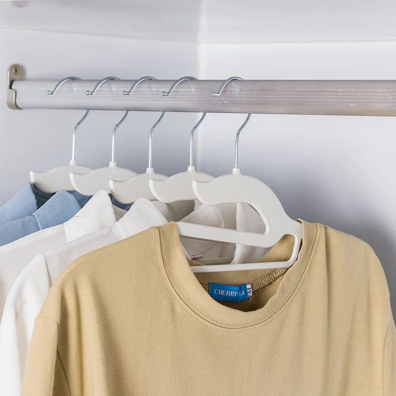 ORZ 5 Pack Clothes Hangers Non-Slip Hanger for Pants Dress Jacket Underwear Shirt Clothes Holder Closet Organizer Drying Rack