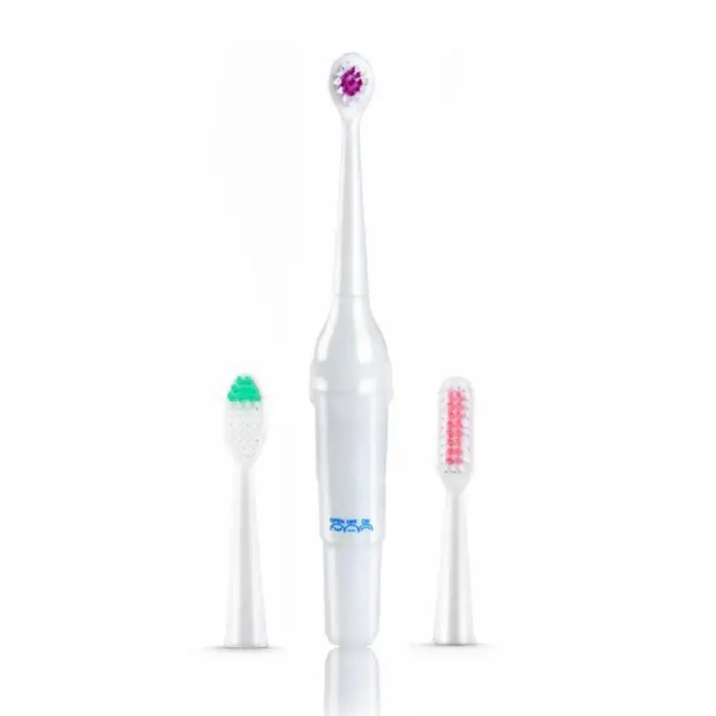 

Home Electric Toothbrush Adult Children Sonic Teeth Brush Clean Toothbrush with 2 Replaceable Heads