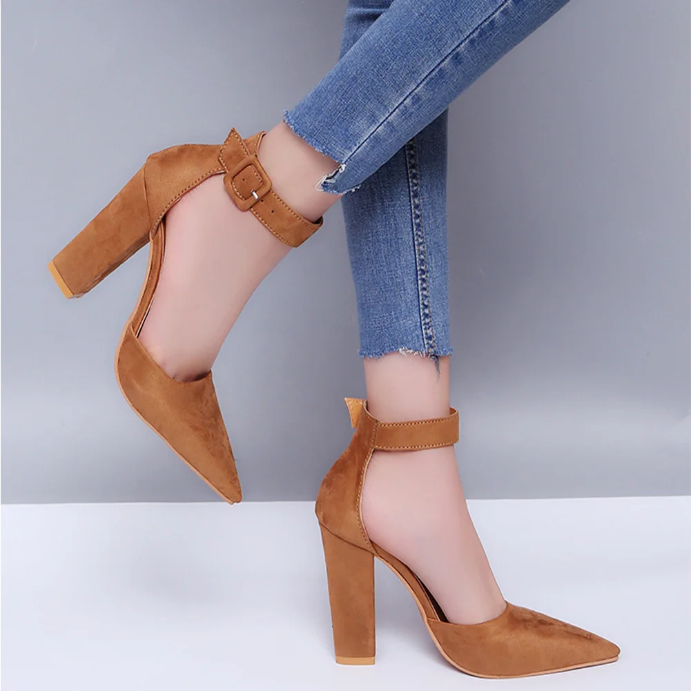 Женские туфли-лодочки на высоком каблуке Zapatos Mujer вечерние с острым носком и