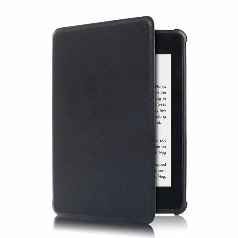 Ультратонкий Магнитный смарт чехол из искусственной кожи для нового Kindle Paperwhite 2018