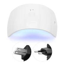 24 Вт Профессиональный Гель-лак для ногтей Сушилка для ногтей отверждающий инструмент 100-240 В